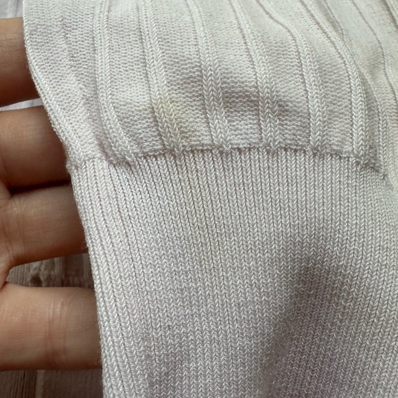 ACNE STUDIOS ISSY RIB PALE PINK TOP - XS - Picture 13 of 13